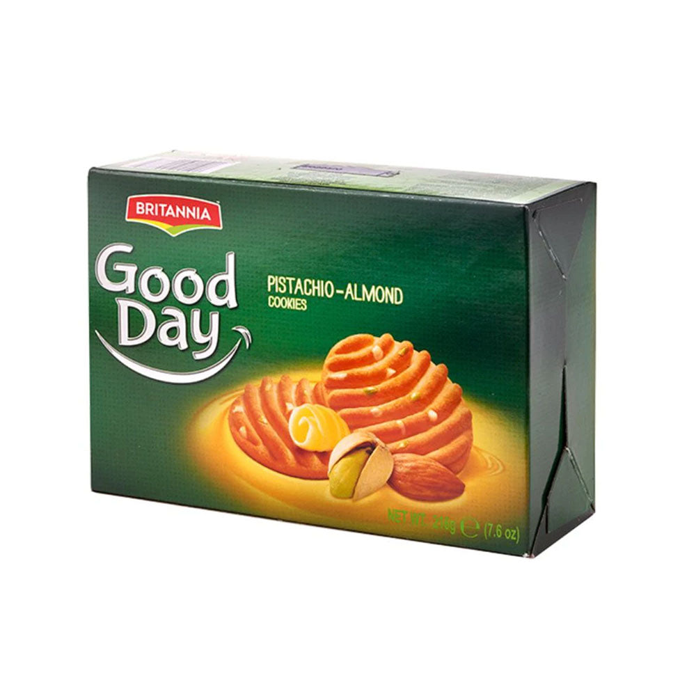 Britannia Good Day Pista Almond 12x216g