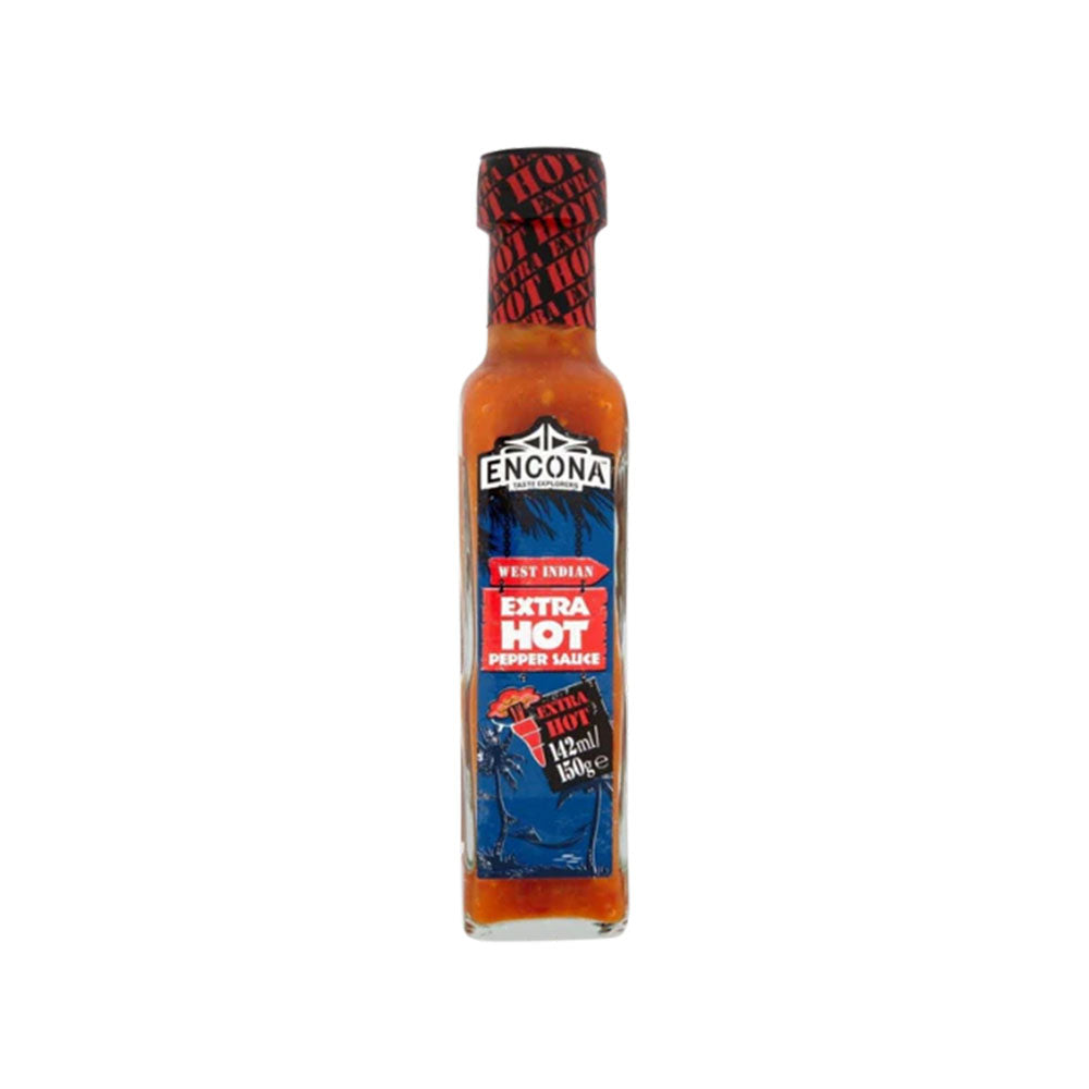 Encona Hot Pepper Sauce 6x142ml