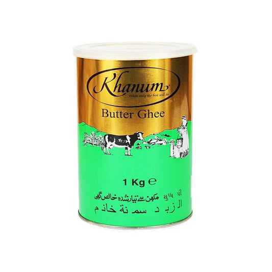 Khanum Butter Ghee 12x1kg