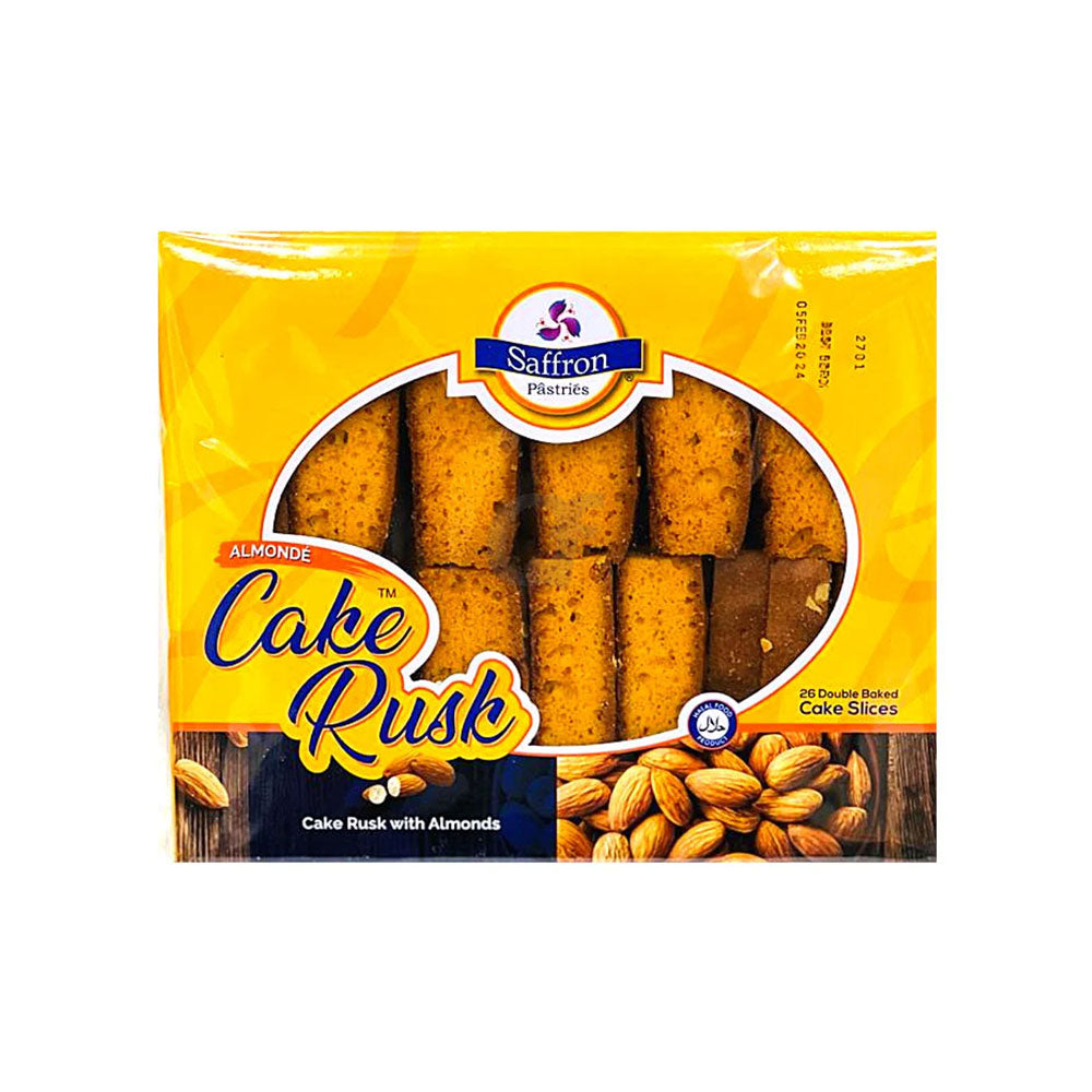 Saffron Cake Rusk Almond 8x650g