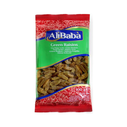 Alibaba Raisins Green 20x100g