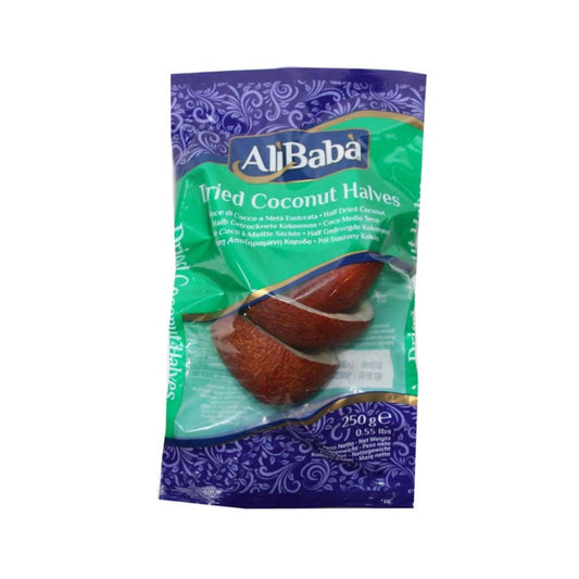 Alibaba Coconut Dried Halves 10x250g