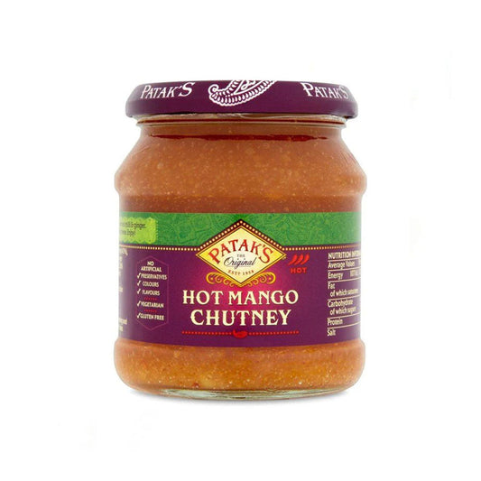 Patak Chutney Mango Hot 6x340g