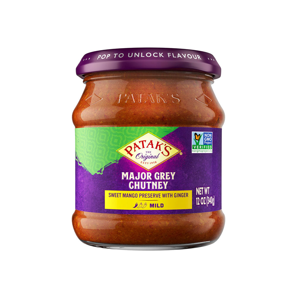 Patak Chutney Major Grey 6x340g
