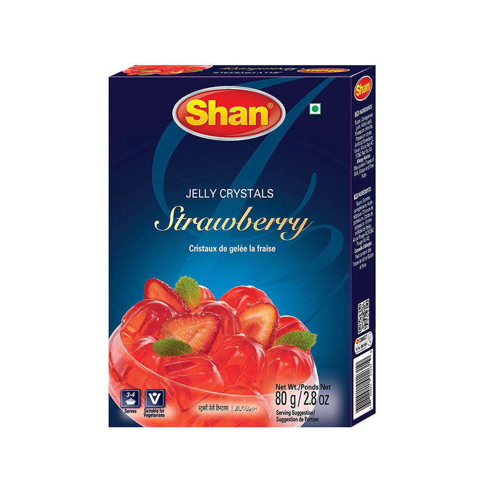 Shan Jelly Strawbery 12x80g
