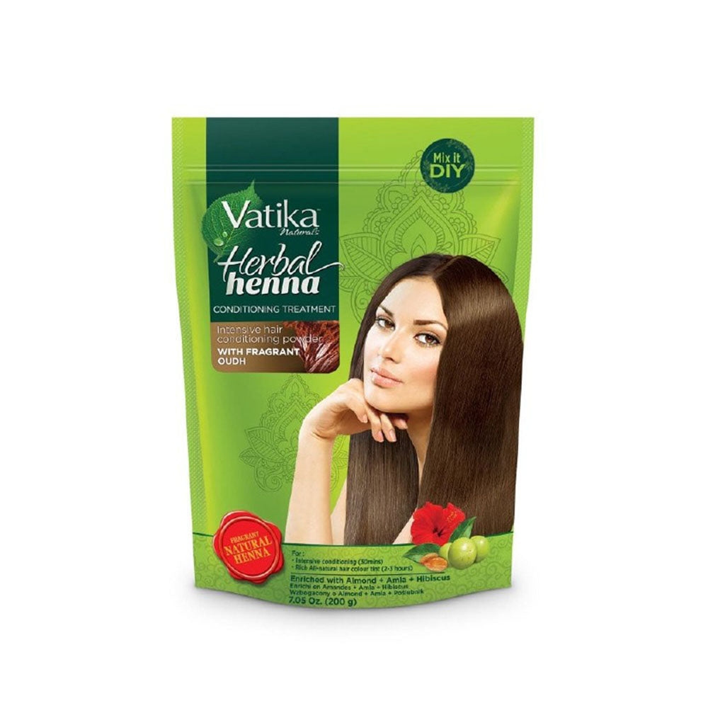 Vatika Henna Nat Herbel Sandal Rose 6x200g