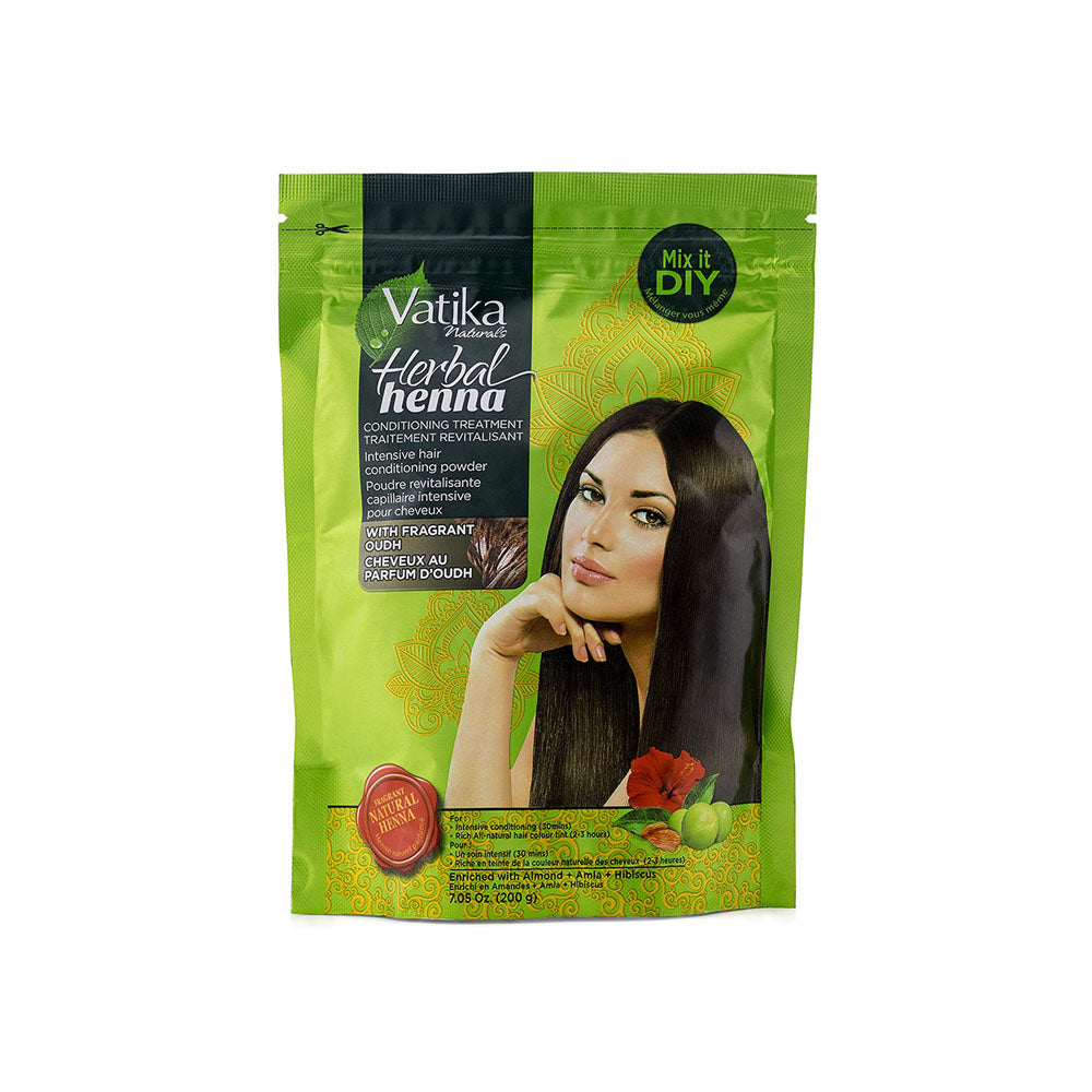 Vatika Henna Nat Herbel Oudh 6x200g