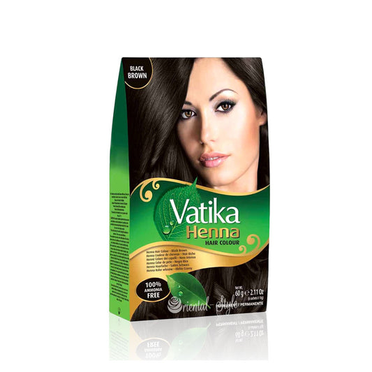 Vatika Henna Dark Brown  6x60g