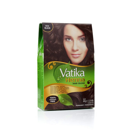Vatika Henna Rich Black 6x60g