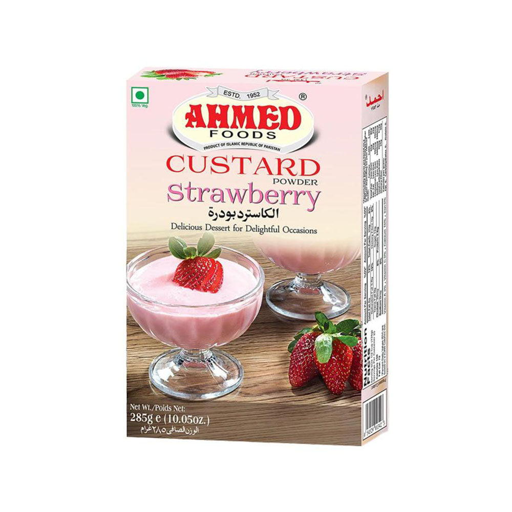 Ahmed Custard Strawberry 6x285g