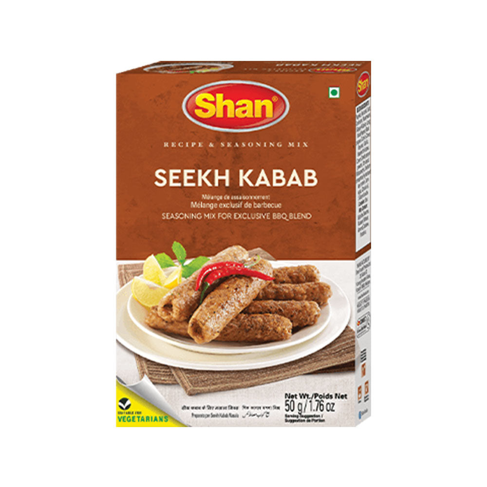 Shan Seekh Kebab Masala 12x50g