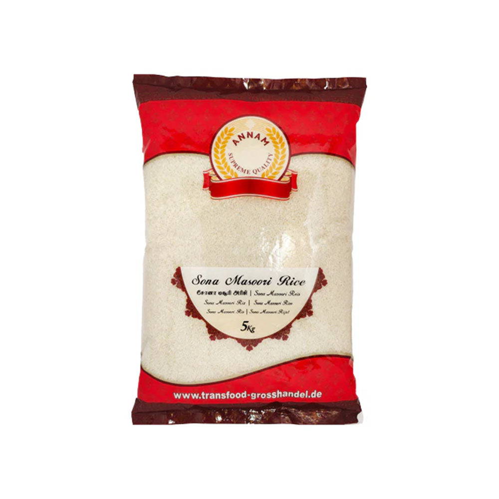 Annam Sona Masoori Rice 1x5kg