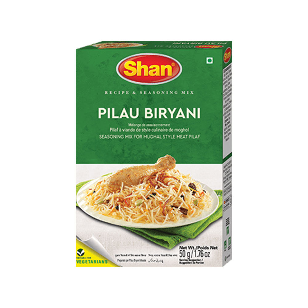 Shan Pilau Biryani Masala 12x50g