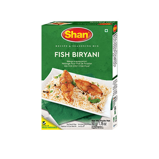 Shan Fish Biryani Masala 12x50g