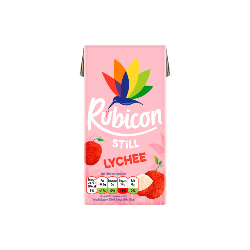 Rubicon Lychee Juice Drink 27x288ml