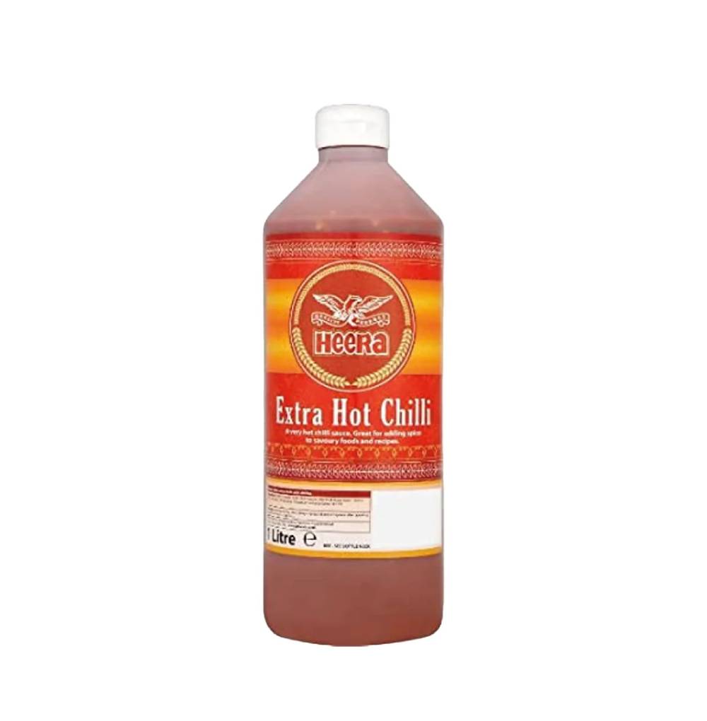 Heera Extra Hot Chilli Sauce 6x270ml