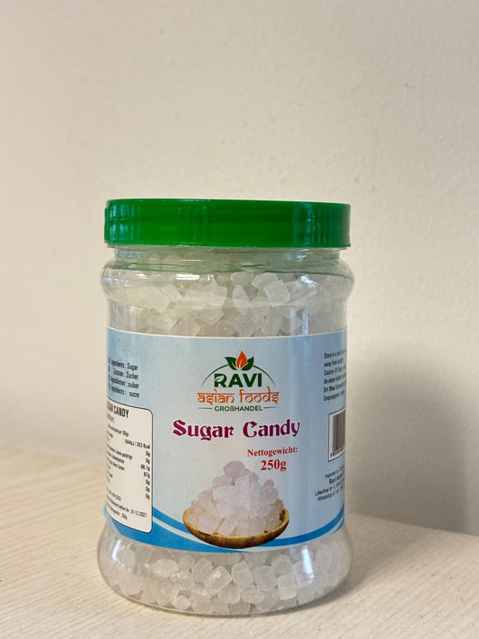 Ravi Sugar Candy Diamond Mishri - Jar 24X250g