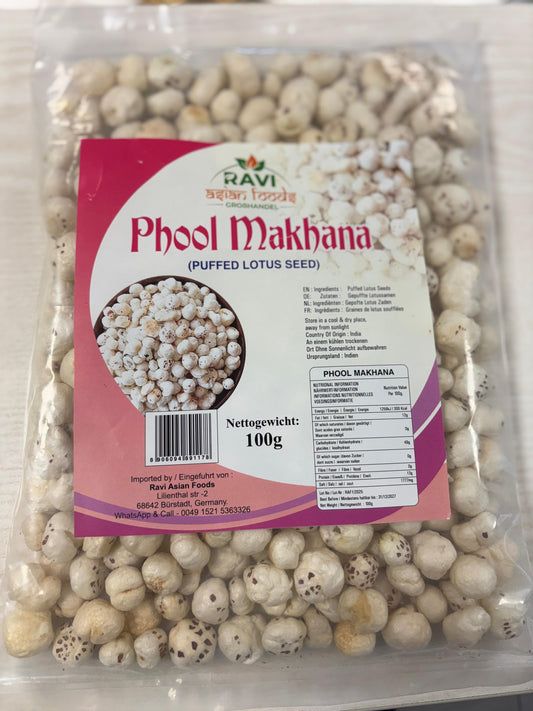 Ravi Phool Makhana 10X100g