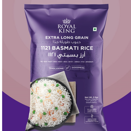 ROYAL KING Extra Long 1121 Basmati Rice 4x5kg   Best Quality
