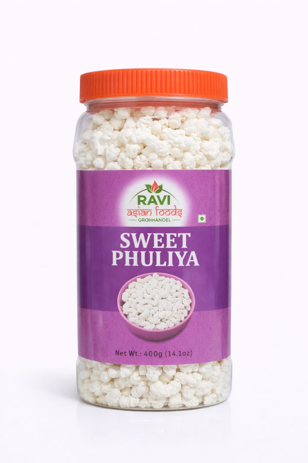 RAVI Phulliyan Sweet ( sweet puffed Rice ) 24x400g