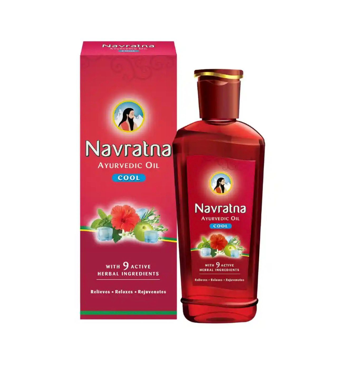 NAVRATAN Ayurvedic Oil 12x180ml