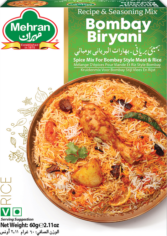MEHRAN BOMBAY BIRYANI MASALA 12X50G
