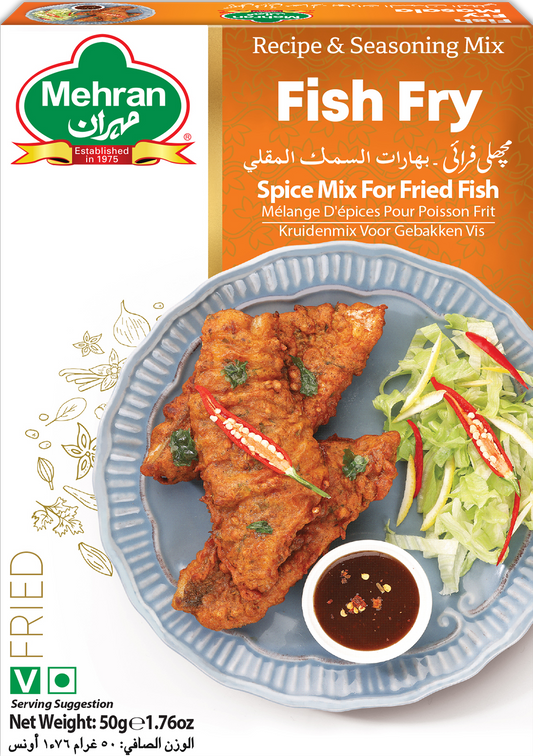 MEHRAN FRY FISH MASALA 12X50G