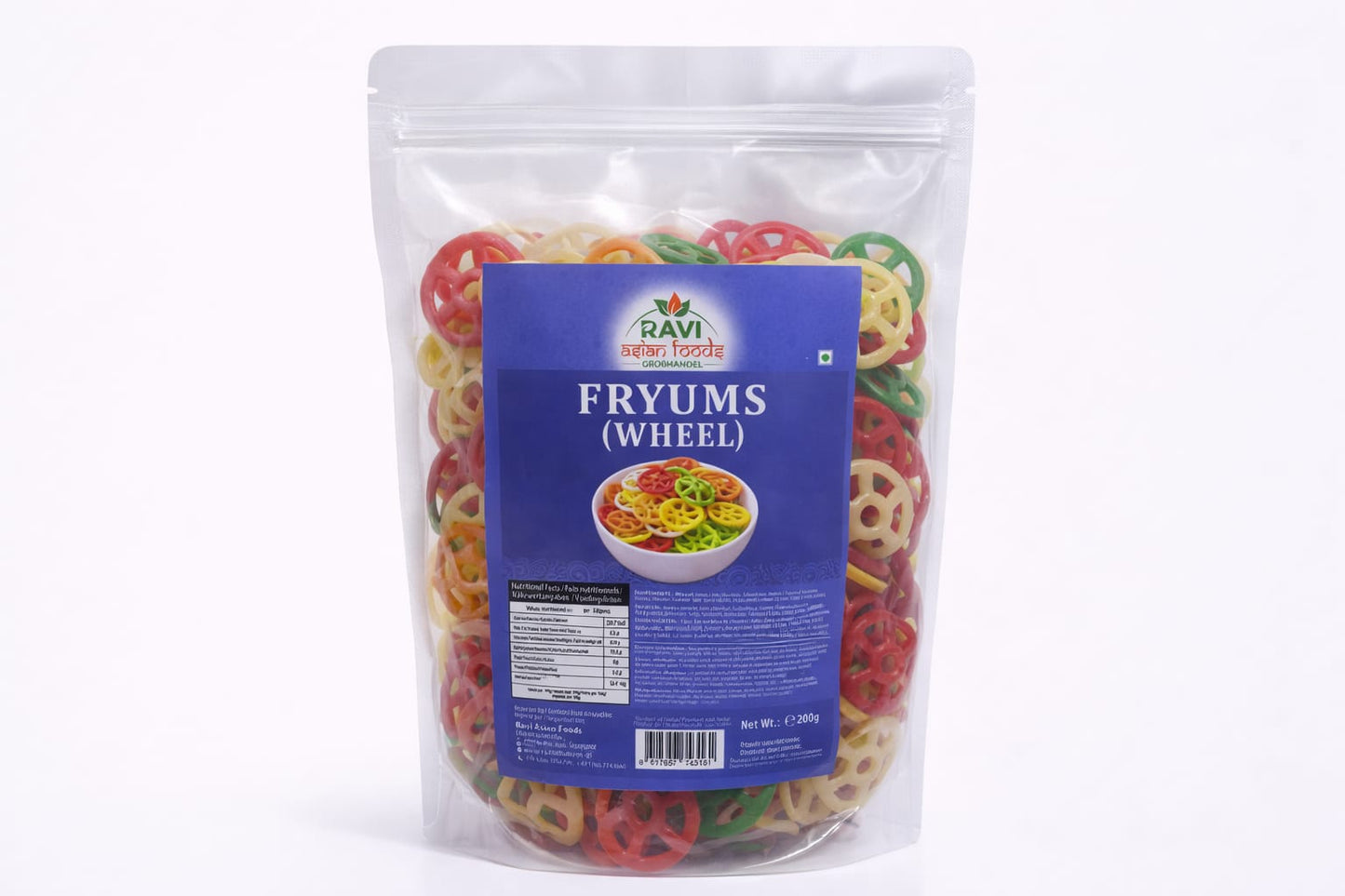 RAVI Fryums Chakriy 25x200g