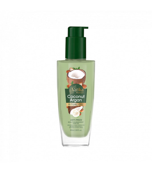 VATIKA COCONUT ARGAN OIL 6X100ML